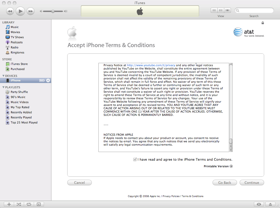 Terminos y Condiciones